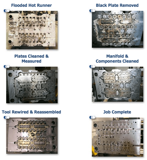 Hot Runner Repairs + Hot Half Maintenance + Hot Half PM Program