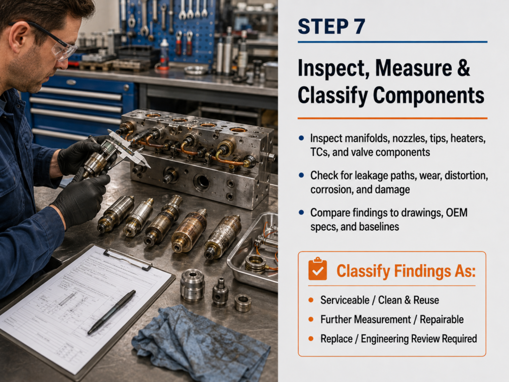 Hot Runner Disassembly Step 7