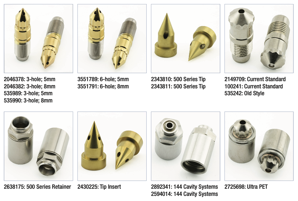 Hot Runner Nozzle Tips