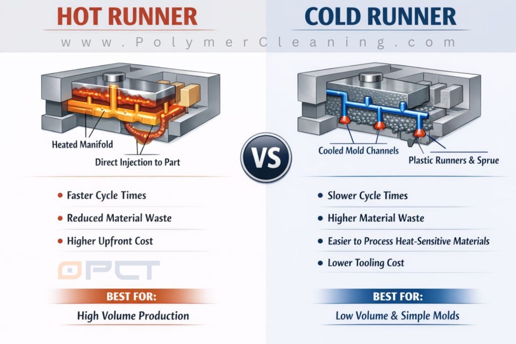 Hot Runner vs Cold Runner